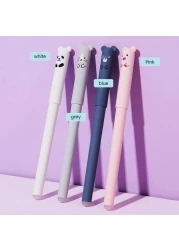 HAOSJINY Erasable Gel Pens 05mm Cute Erasable Pens Erasable Pens MulticolorBlackBlueRed Include 4 Pens 25 Refills 2 Eraser 31 Piece Set