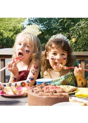 103 PCS Philippines Filipino Flag Pride Temporary Tattoos Stickers Themed Birthday Party Decorations Supplies Decor Favors Star Sun Flags Tattoo Sticker Gifts For Kids Boys Girls Class Prizes Carnival