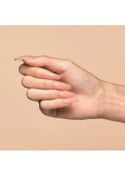 KISSBare but Better Press On Nails Nail glue included Nude Drama Nude Long Size Coffin Shape Includes 28 fake nails pink gel nail glue net wt 2g 7 oz mini file and manicure stick