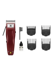 Moser Professional Cord/Cordless Hair Clipper 1430-0150 Burgundy