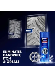 شامبو كلير للرجال، شامبو ضد القشرة، للتنظيف العميق، ١٠مرات** تنظيف عميق لفروة الرأس، ٢٠٠ مل