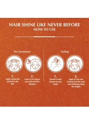 Dabur Vatika Naturals Moroccan Argan Soft And Silky Hair Cream Brown 140ml