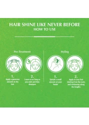 دابر فاتيكا ناتشورلز كريم تصفيف الشعر لتغذية الشعر و حمايته - أخضر 140 ملل