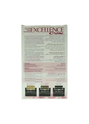 L'Oreal Paris Excellence Creme Triple Care Permanent Hair Colour 1.0 Black