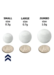 DecorRack 300 Small Cotton Balls for MakeUp Nail Polish Removal Pet Care Applying Oil Lotion or Powder Made from 100 Pure Natural Cotton Soft and Absorbent for Household Needs 300 Count