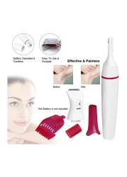 5 في 1 متعددة الوظائف إزالة الشعر الكهربائية الحاجب تشكيل آلة الحلاقة النساء إزالة الشعر ماكينة حلاقة الانتهازي لمجموعة أدوات الوجه تحت الإبط