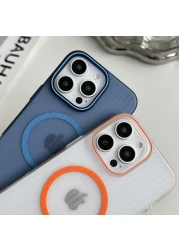 VIPCARE iPhone 16 Pro Case Cover With Compatible MagCase PC Series Orange