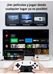 سعة تخزين 4K 64 جيجابايت 40000 لعبة و15 محاكيًا (CPS، PS1، N64، MAME، NDS، DC، FC، GB، GBA، GBC، MD، SFC، Atari، SNES، NES)