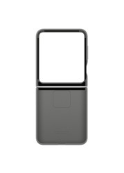 Samsung Silicone Case Cover with Ring for Galaxy Flip6 Grey
