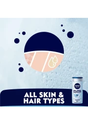 NIVEA MEN 3in1 Shower Gel Pure Impact Fresh Scent 250ml Pack of 3