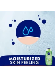 NIVEA Shower Gel Body Wash Lemongrass and Oil Caring Oil Pearls Lemongrass Scent 500ml
