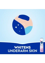 نيڤيا مزيل للعرق للنساء، ناتشورال راديانس، بخاخ 150 مل عبوة تحتوي على ٣