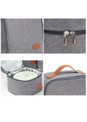 Lunch Bag For Women and Men, Leak Proof Water Resistant Bag Container For Adults, Kids, LightWeight Portable Lunch Box For Office Work, Outdoor, Picnic, School etc