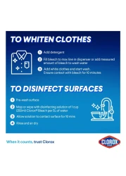 كلوركس مبيض سائل برائحة الورد 3,78 لتر