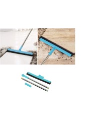 Aiwanto Extendable Long Handle Scrubber Brush & Sweeper Wiper Bathroom Tile Floor Cleaning Brush Wiper Cleaning Accessories