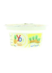 Al Rawabi Yo Full Fat Pineapple Stirred Yoghurt 130g