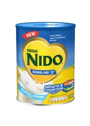 Nestle Nido School Age 5+ Classic creamy taste 5 Years Old Onwards Tin 900g