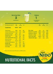 Nestle Nido Fortified Milk Powder Rich In Fiber Pouch 900g
