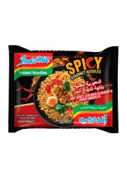 Indomie Hot Spicy Chicken Flavour Spicy Gourmet Fried Instant Noodles, 83g Pack of 5
