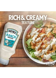 Heinz Ranch Dressing Top Down Squeezy Bottle 225ml