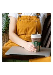 ستاربكس مشروب قهوة كابتشينو، 220 ملل