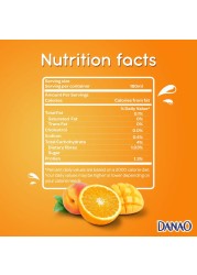 Danao 5 Vitamins Juice Drink With Milk 180ml Pack of 6