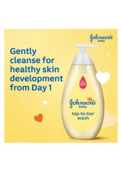 Johnson's Baby Top-to-Toe Wash gentle 3-in-1 hair, face, body 500ml