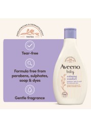 Aveeno Baby Calming Comfort Bedtime Bath And Wash 250ml