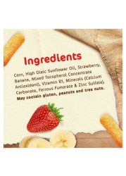 Nestle Cerelac Nutripuffs, Banana and Strawberry, from 7 Months, 28g