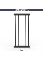 Baby Safe - Safety Gate Extension 35cm - Black