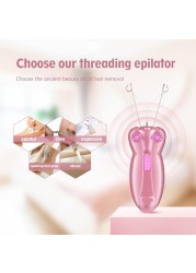 Fitto Facial Threading Hair Removal for Women – Professional Threading Kit for Upper Lip, Chin, Eyebrows, and Face – Precision Hair Removal with Smooth, Long-Lasting Results