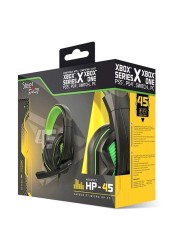 Steelplay HP-45 Wired Over-Ear Stereo Gaming Headset With Mic Black
