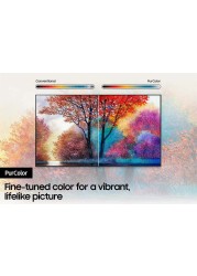 Samsung AU7000, 65 Inches, Crystal UHD 4K, Flat Smart TV, UA65AU7000UXZN, Black (2021)