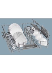 Siemens 5 Programs 12 Place Settings SpeedMatic Stainless Steel Dishwasher SN25D800GC