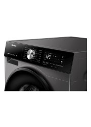 Hisense ConnectLife Front Load Washing Machine With Wi-Fi WD3S1043BT Titanium Silver 10kg With Dryer 6kg