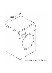Siemens Front Loading Washer WM14U280GC White 8kg