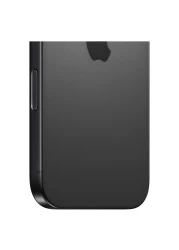 أبل آيفون 16 برو هاتف ذكي بمساحة ذاكرة 512 غيغابايت يدعم إتصال 5G - تيتانيوم أسود