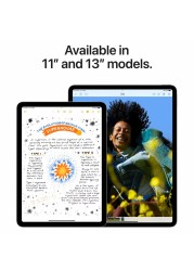 Apple iPad Air 11 Tablet, 128GB, Space Grey, 8GB RAM, 11-Inch, 12 MP Camera, Liquid Retina Display, Wi-Fi Only