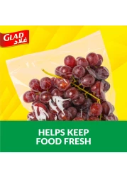 Glad Sandwich Fold-Top Bags, 180 Bags, 13.5x16cm