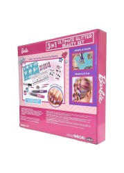 CrazArt Barbie 3-in-1 Ultimate Glitter Beauty Set