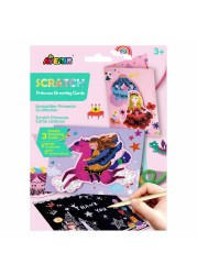 Avenir Scratch Greeting Cards AVCH2218(55-58) Assorted