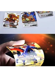 Silver Pokemon Cards Set (55 pcs) - Including Vmax Rares V Series GX EX Rares Charizard Common Cards