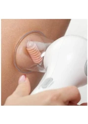 LED Anti-Cellulite Massager for Women &ndash; Vacuum Body Massage Device, Interchangeable Heads, Toning &amp; Firming, Professional High-Quality Design
