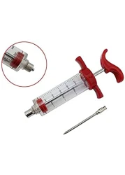 ABBASALI Stainless Steel Seasoning Injection Meat Injector Kit, Syringe Marinade