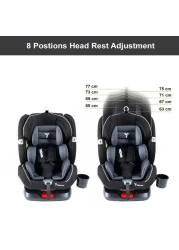 Teknum Evolve 360 Car Seat 0 - 12yrs Grey