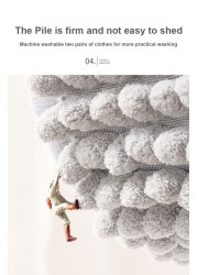 Mei Lifestyle Soft Microfiber Bath Mat, Quick-Dry, Absorbent Chenille with Rubber Backin, Machine Washable Bathroom Mat, Grey