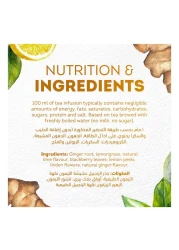 ليبتون منقوع الأعشاب بالليمون والزنجبيل 20 كيس شاي