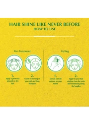 دابر فاتيكا ناتشورلز كريم تصفيف الشعر و الحماية من القشرة - أصفر 210 ملل