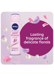 NIVEA Antiperspirant Spray for WoMen Pearl &amp; Beauty Pearl Extracts 150ml