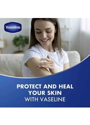 Vaseline 100% Pure Petroleum Jelly Healing For Dry Skin With Cocoa Butter To Heal Dry And Damaged Skin 100ml